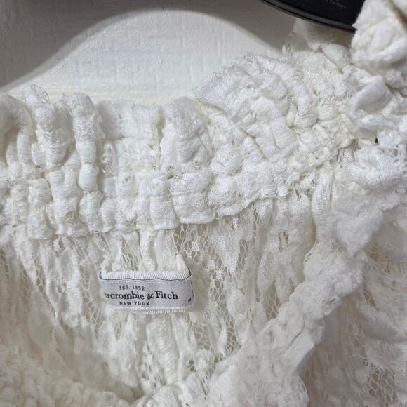 Abercrombie & Fitch woman's lacy top blouse size XS - Picture 2 of 9